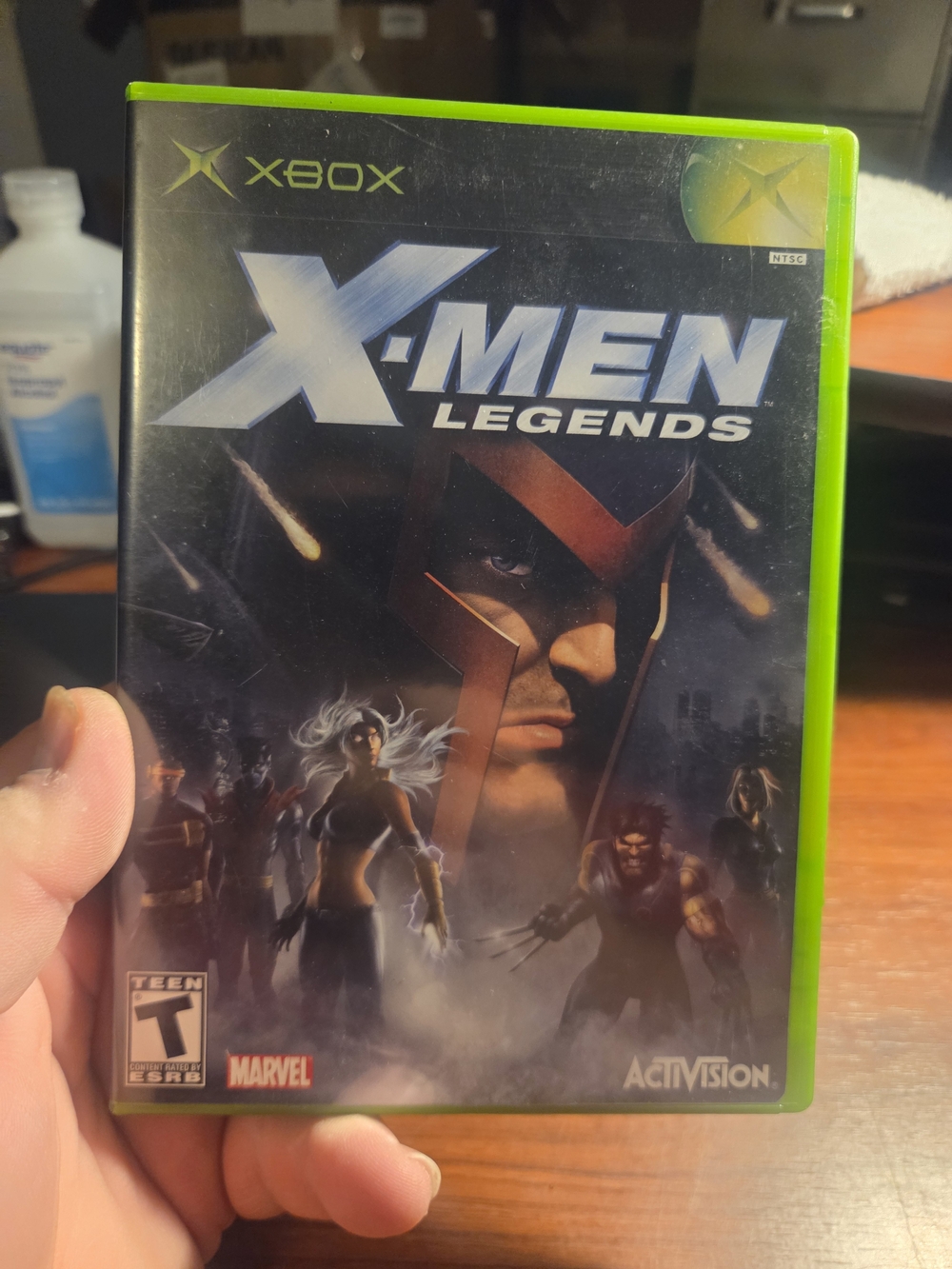 Marvel X-Men Legends Xbox Game (Green)